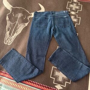 7 For All Mankind Dark Indigo Jeans